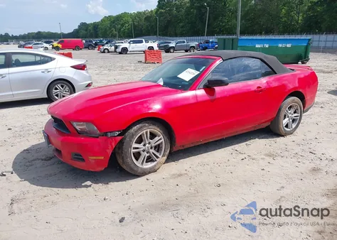 2012 Ford Mustang V6 from USA, damaged, VIN 1ZVBP8EM1C5201733